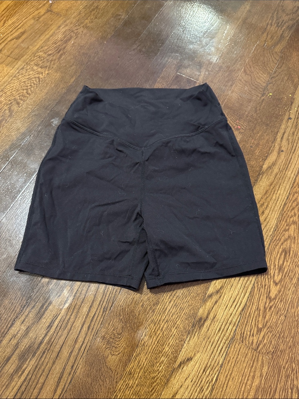 HALARA Black High-Rise Bike Shorts